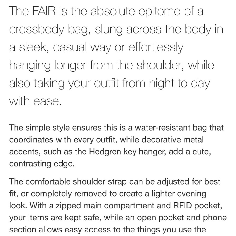 Hedgren Fair Libra crossbody bag - Picture 8 of 8